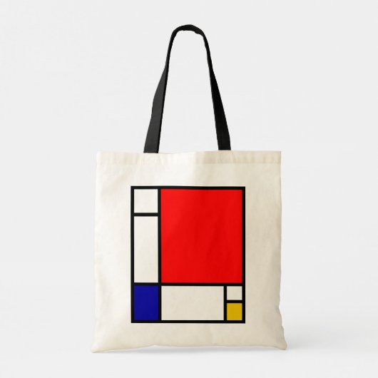 Mondrian 1 tragetasche (Rückseite)