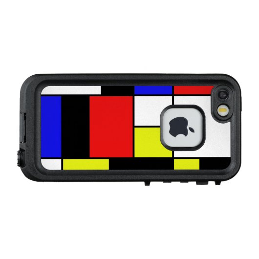 Mondrian #21 LifeProof iPhone hülle (Rückseite (Horizontal))