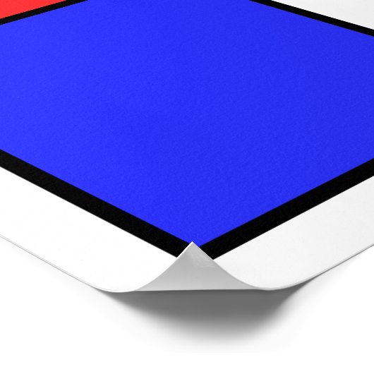 Mondrian #23 poster (Ecke)