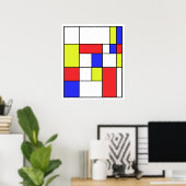 Mondrian #23 poster (Heimbüro)