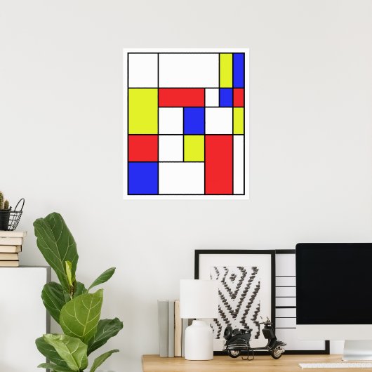 Mondrian #23 poster (Heimbüro)