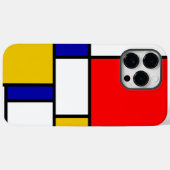 Mondrian 2 Case-Mate iPhone hülle (Rückseite (Horizontal))