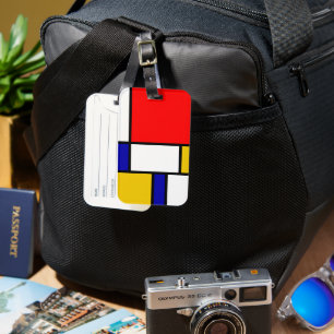 Mondrian 2 gepäckanhänger