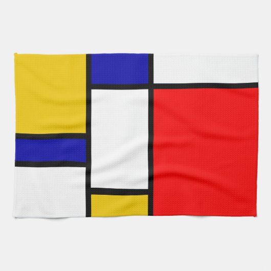 Mondrian 2 geschirrtuch (Horizontal)