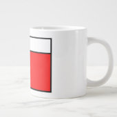 Mondrian 2 Jumbo-Tasse (Rechts)