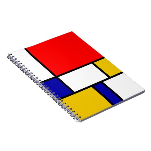 Mondrian 2 notizblock (Rechte Seite)