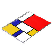 Mondrian 2 notizblock (Linke Seite)