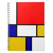 Mondrian 2 notizblock (Vorderseite)