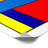 Mondrian #2 poster (Ecke)