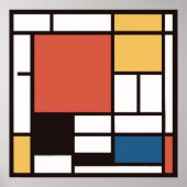 Mondrian 2 poster (Vorne)