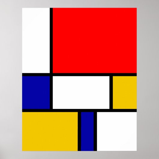Mondrian 2 poster (Vorne)