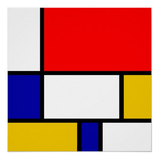 Mondrian 2 poster (Vorderseite)