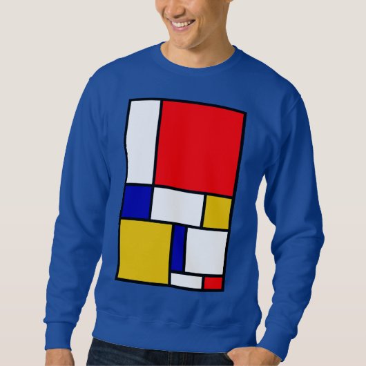 Mondrian 2 sweatshirt (Vorderseite)