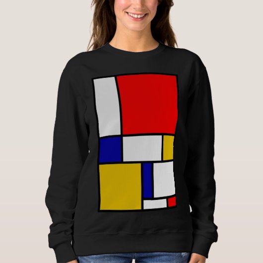 Mondrian 2 sweatshirt (Vorderseite)