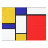 Mondrian 2 tischdecke (Vorderseite (Horizontal))