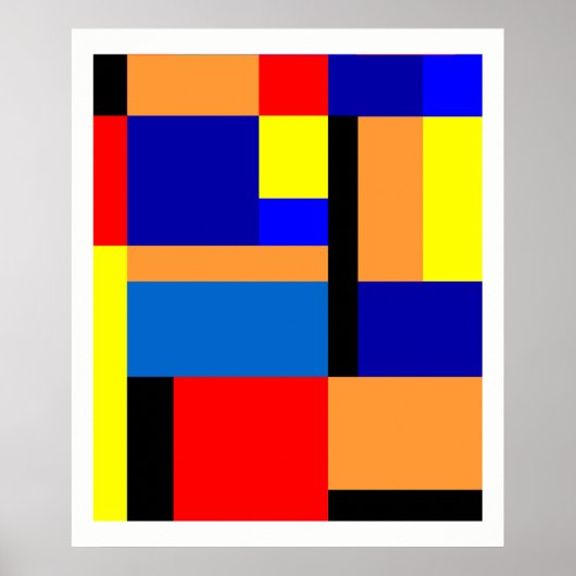 Mondrian #35 poster (Vorne)