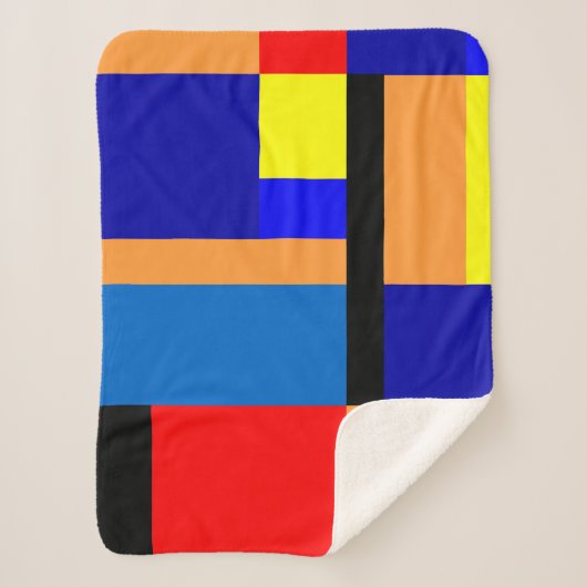 Mondrian #35 sherpadecke (Vorderseite)