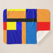 Mondrian #35 sherpadecke (Vorderseite (Horizontal))