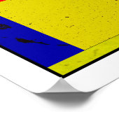 Mondrian #3-1 poster (Ecke)