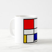 Mondrian 3 kaffeetasse (Vorderseite Links)