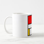 Mondrian 3 kaffeetasse (Links)