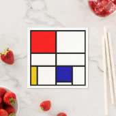Mondrian 3 serviette (Beispiel)