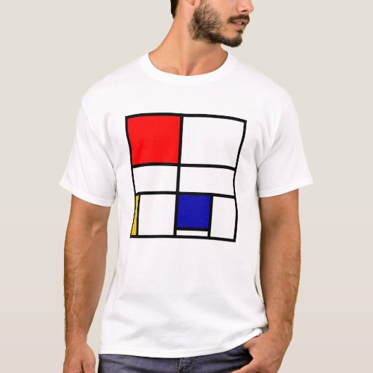 Mondrian 3 T-Shirt (Vorderseite)