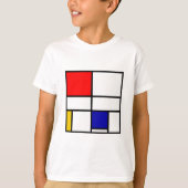 Mondrian 3 T-Shirt (Vorderseite)