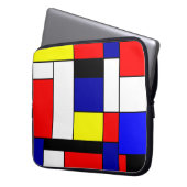 Mondrian #42 laptopschutzhülle (Vorderseite Links)