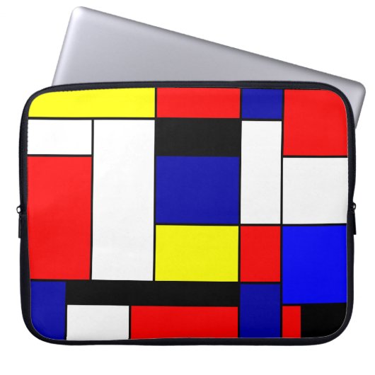 Mondrian #42 laptopschutzhülle (Vorderseite)