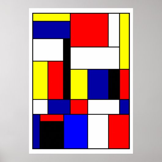 Mondrian #42 poster (Vorne)