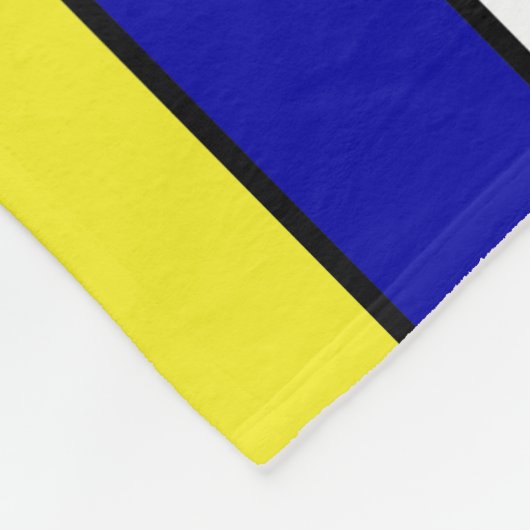 Mondrian #43 fleecedecke (Ecke)