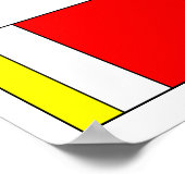Mondrian #47 poster (Ecke)