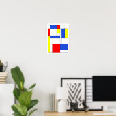 Mondrian #47 poster (Heimbüro)