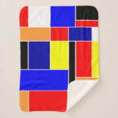 Mondrian #48 sherpadecke (Vorderseite)