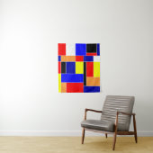 Mondrian #48 Small Wandteppich (Beispiel)