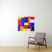 Mondrian #48 Small Wandteppich (Beispiel (Horizontal))