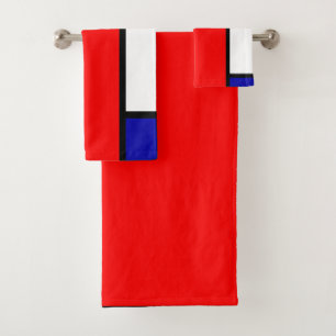 Mondrian 4 badhandtuch set