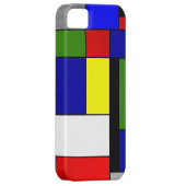 Mondrian #4 Case-Mate iPhone hülle (Rückseite/rechts)