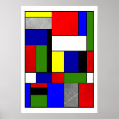 Mondrian #4 poster (Vorne)