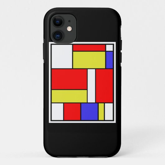 Mondrian #57 Case-Mate iPhone hülle (Rückseite)