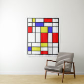 Mondrian #58 Medium Wandteppich (Beispiel)