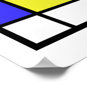 Mondrian #58 poster (Ecke)