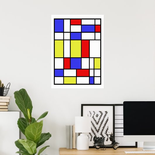 Mondrian #59 poster (Heimbüro)