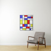 Mondrian #59 Small Wandteppich (Beispiel)