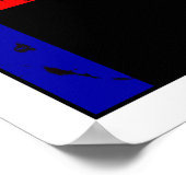 Mondrian #6-1 poster (Ecke)