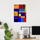 Mondrian #6-1 poster (Heimbüro)