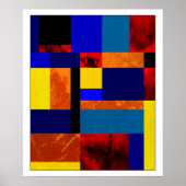 Mondrian #7-1 poster (Vorne)
