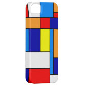 Mondrian #8 Case-Mate iPhone hülle (Rückseite/rechts)