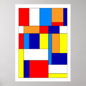 Mondrian #8 poster (Vorne)
